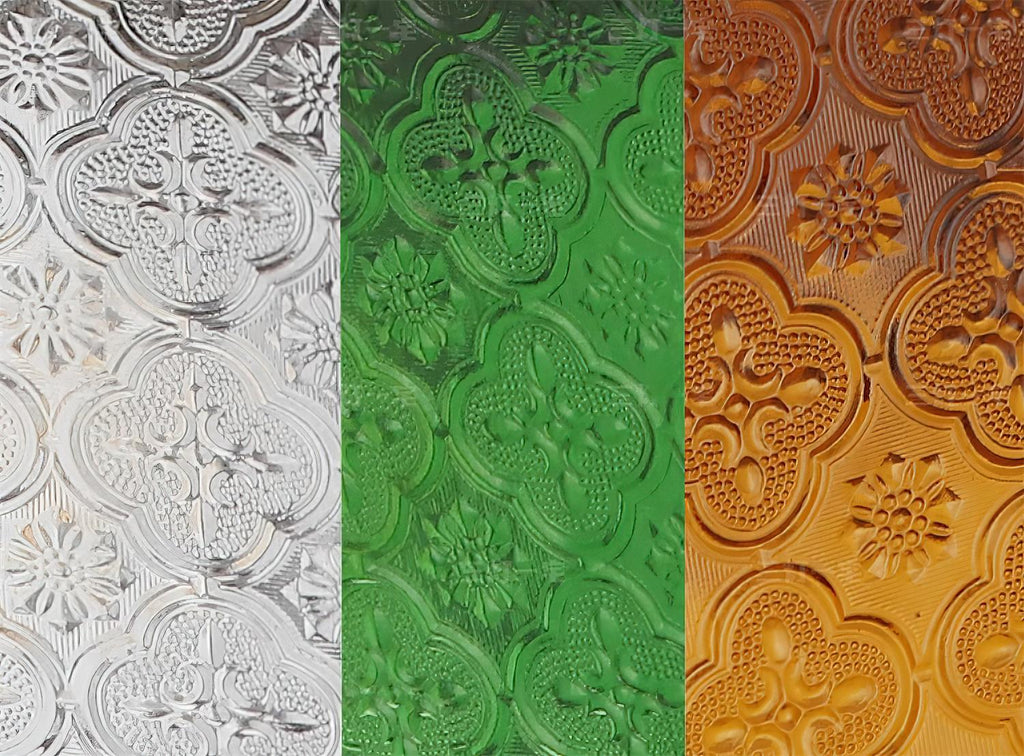 Radia Lustre Plafonnier Cadre en Bois Panneaux en Verre Géométriques - Neutralighting