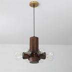 Radia Suspension Bois Exposé Industriel - Neutralighting