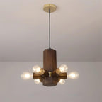 Radia Suspension Bois Exposé Industriel - Neutralighting