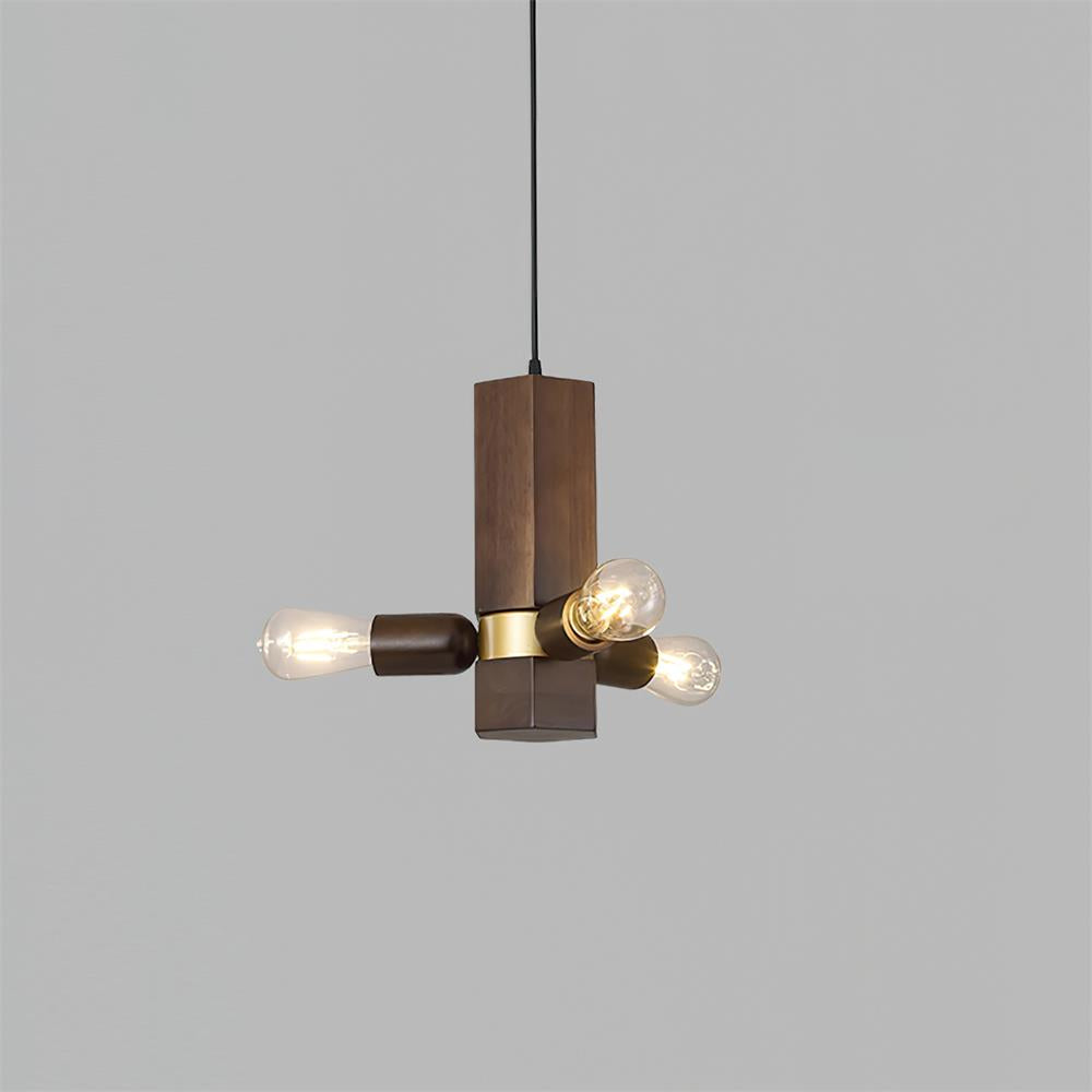 Radia Suspension Bois Exposé Industriel - Neutralighting