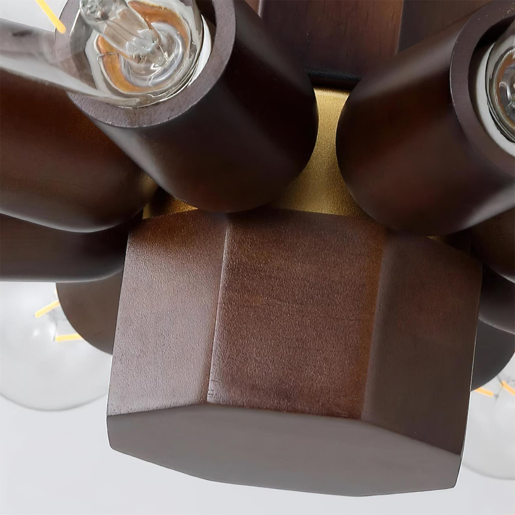 Radia Suspension Bois Exposé Industriel - Neutralighting