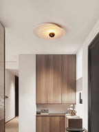Orlora Plafonnier Circulaire en Travertin - Neutralighting
