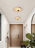 Orlora Plafonnier Circulaire en Travertin - Neutralighting