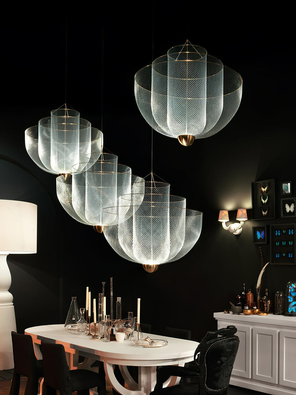Lustra Chandelier Meshmatics Suspendu Radieux - Neutralighting