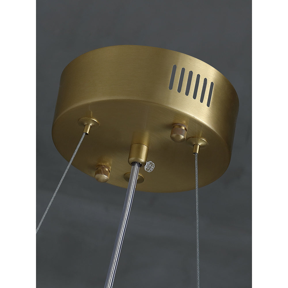 Nyphaiel Lustre Postmoderne De Luxe En Albâtre - Neutralighting