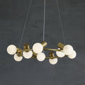 Nyphaiel Lustre Postmoderne De Luxe En Albâtre - Neutralighting