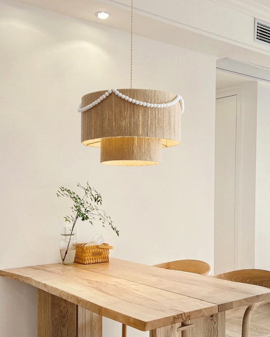 Raffine Lampe Pendante Moderne en Bois - Neutralighting