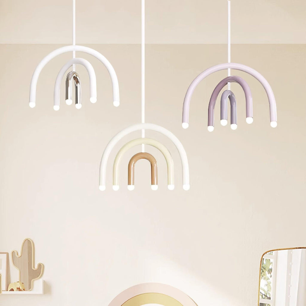 Viran Suspension Rainbow Modern Arc pour salon et salle à manger - Neutralighting