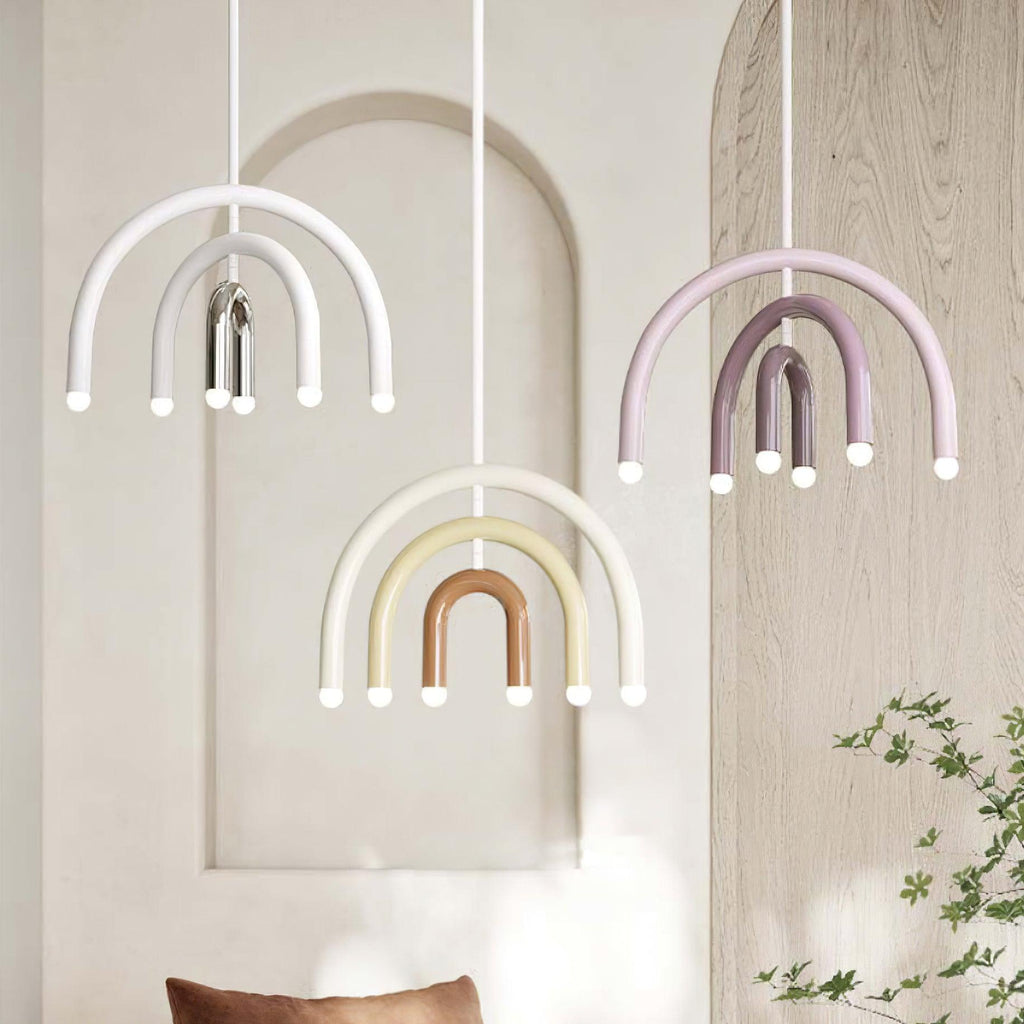 Viran Suspension Rainbow Modern Arc pour salon et salle à manger - Neutralighting