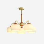Raito Lustre Dôme en Verre Bois Laiton - Neutralighting