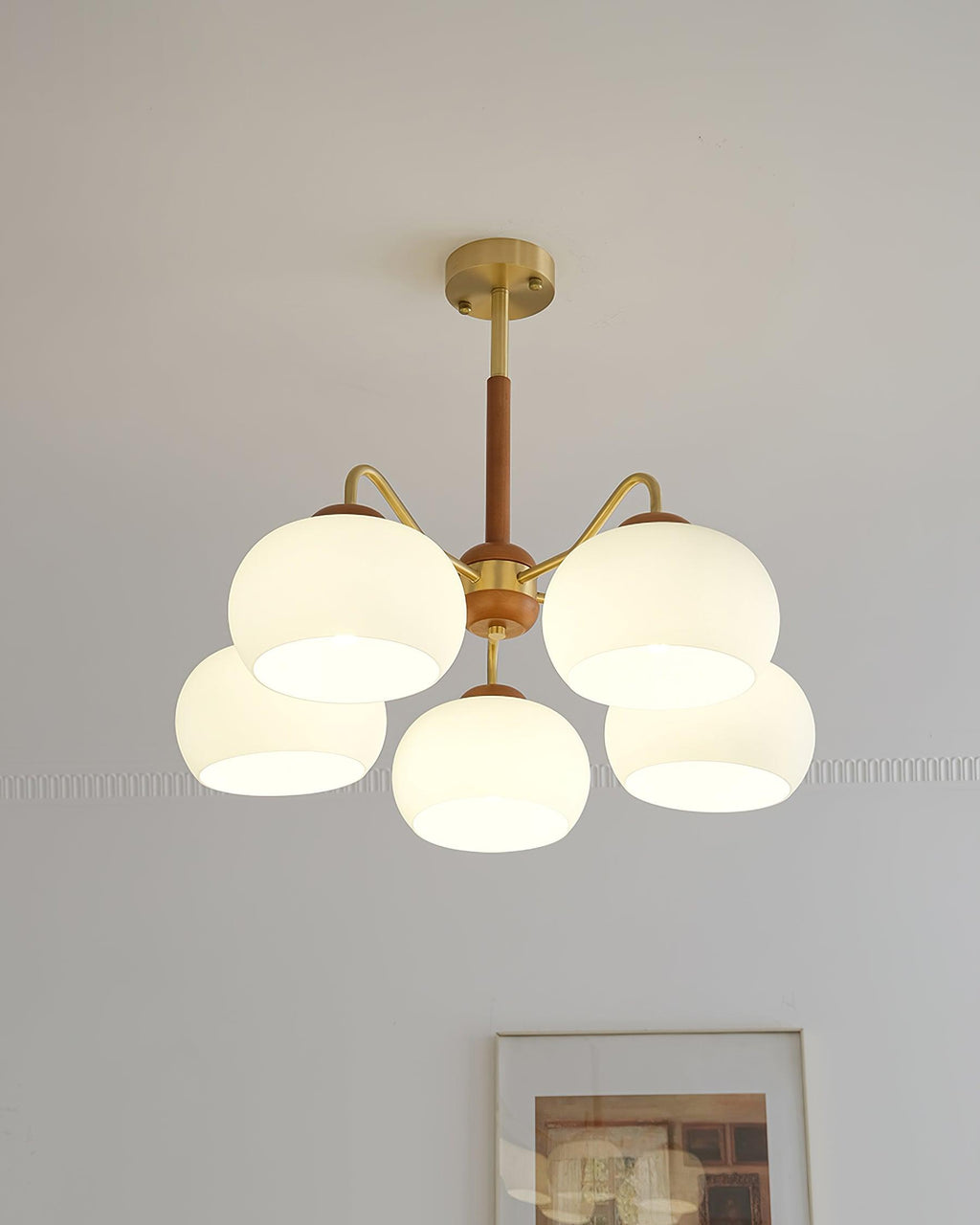 Raito Lustre en Verre Style Vintage Américain. - Neutralighting