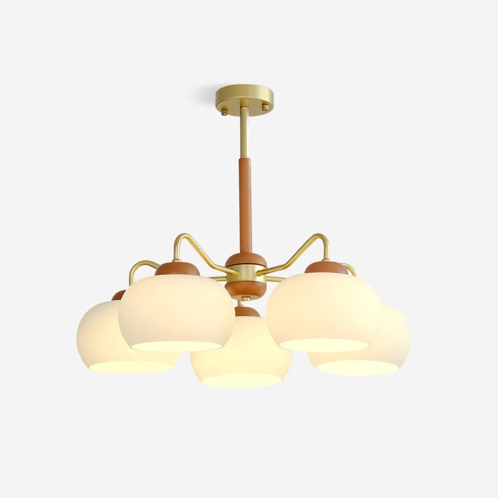 Raito Lustre en Verre Style Vintage Américain. - Neutralighting