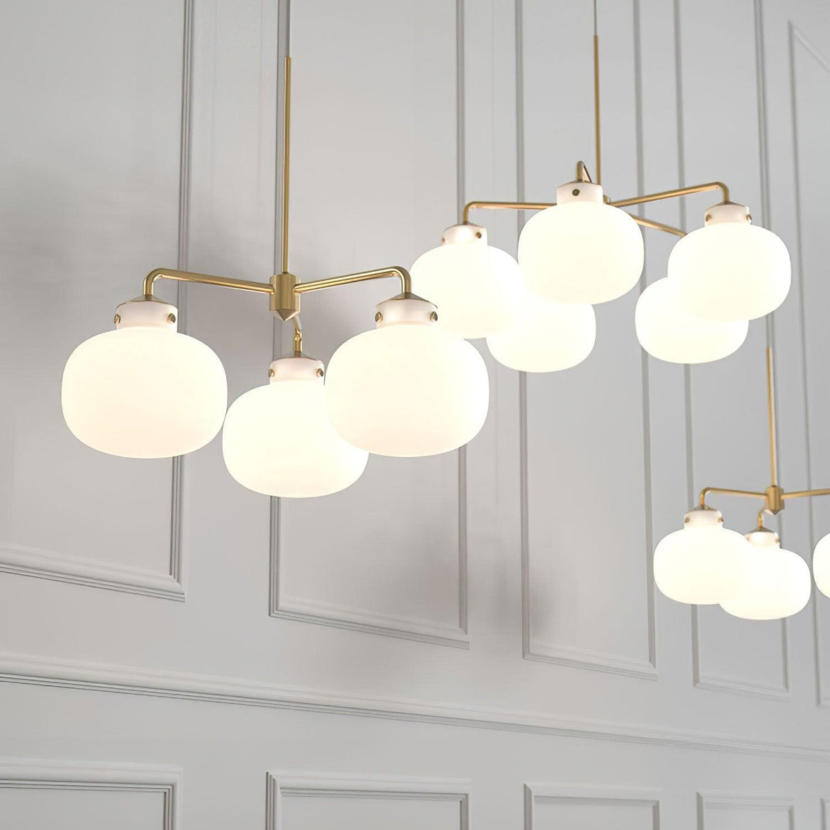 Halo Contemporary Glass Pendant Lamp - Neutralighting