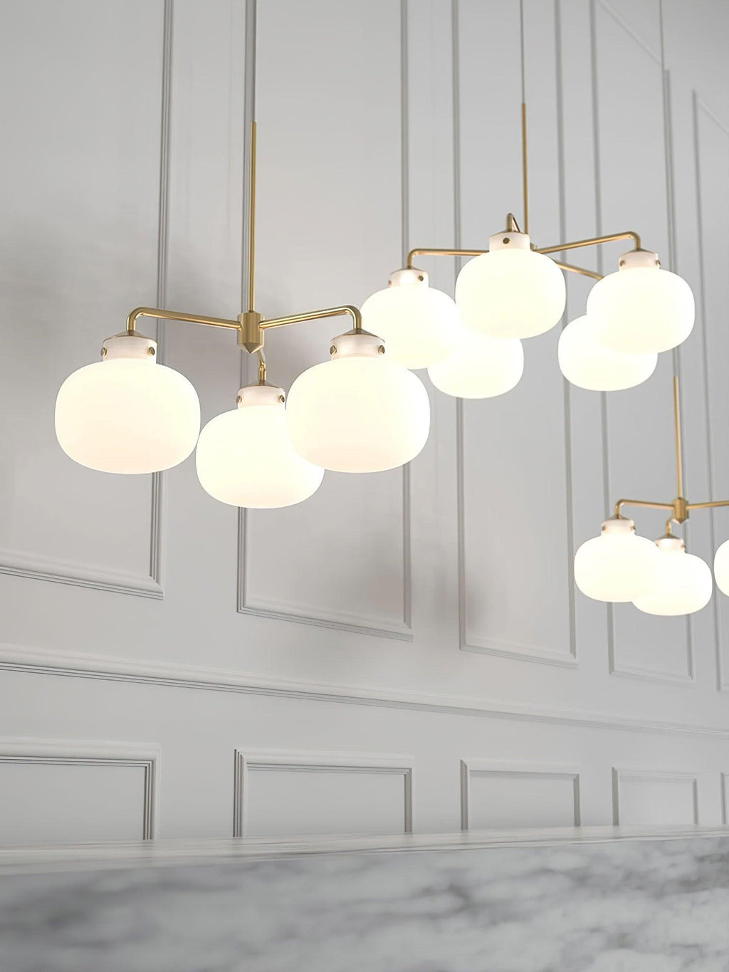Halo Contemporary Glass Pendant Lamp - Neutralighting