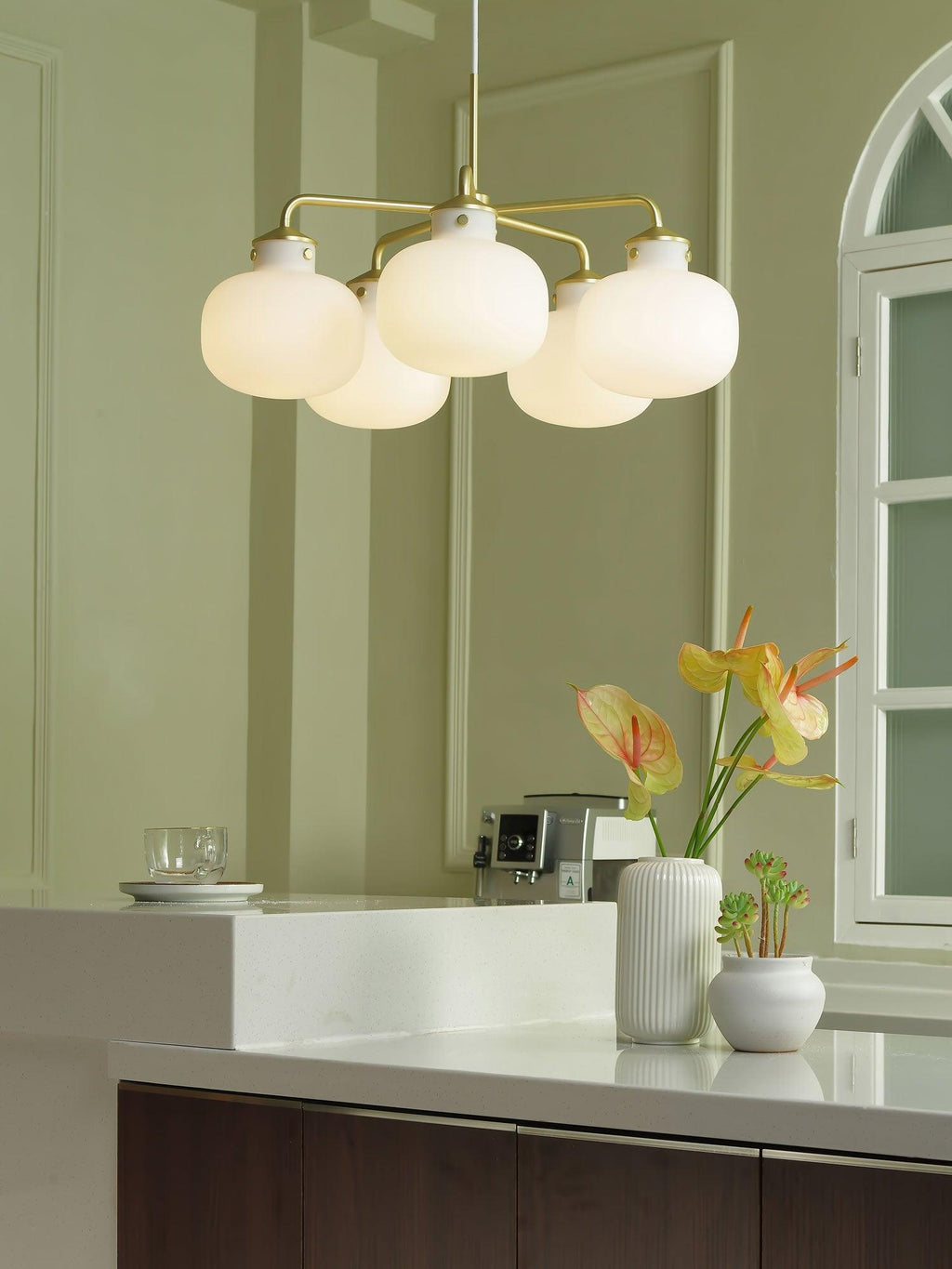 Halo Contemporary Glass Pendant Lamp - Neutralighting