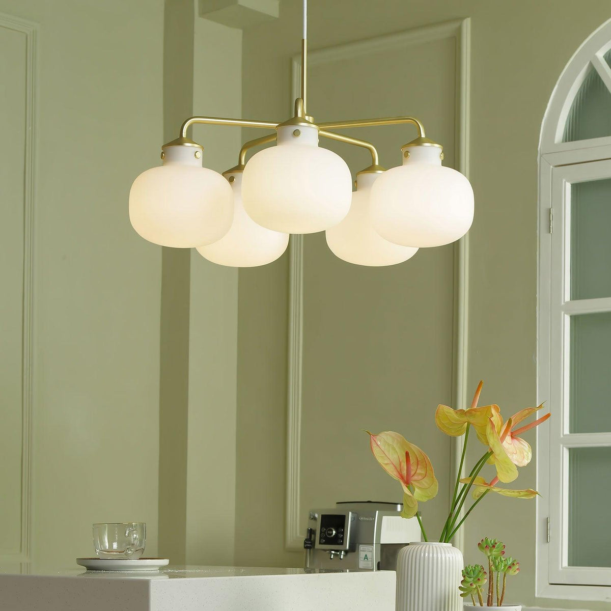 Halo Contemporary Glass Pendant Lamp - Neutralighting