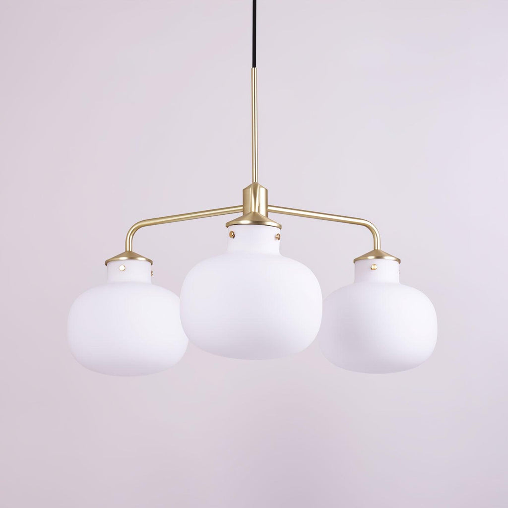 Halo Contemporary Glass Pendant Lamp - Neutralighting