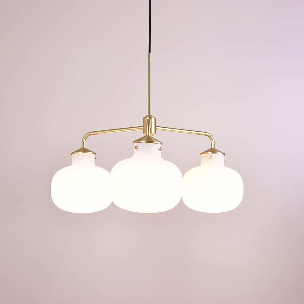 Halo Contemporary Glass Pendant Lamp - Neutralighting