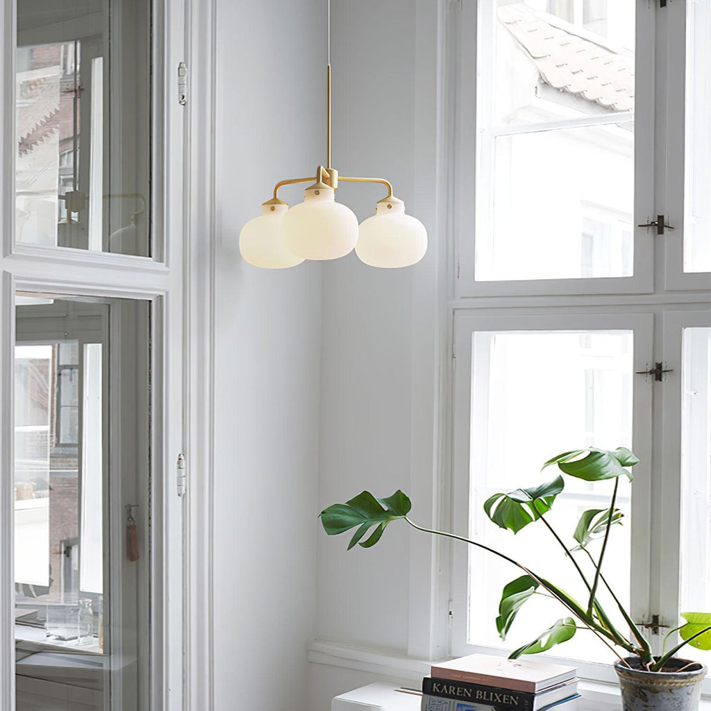 Halo Contemporary Glass Pendant Lamp - Neutralighting