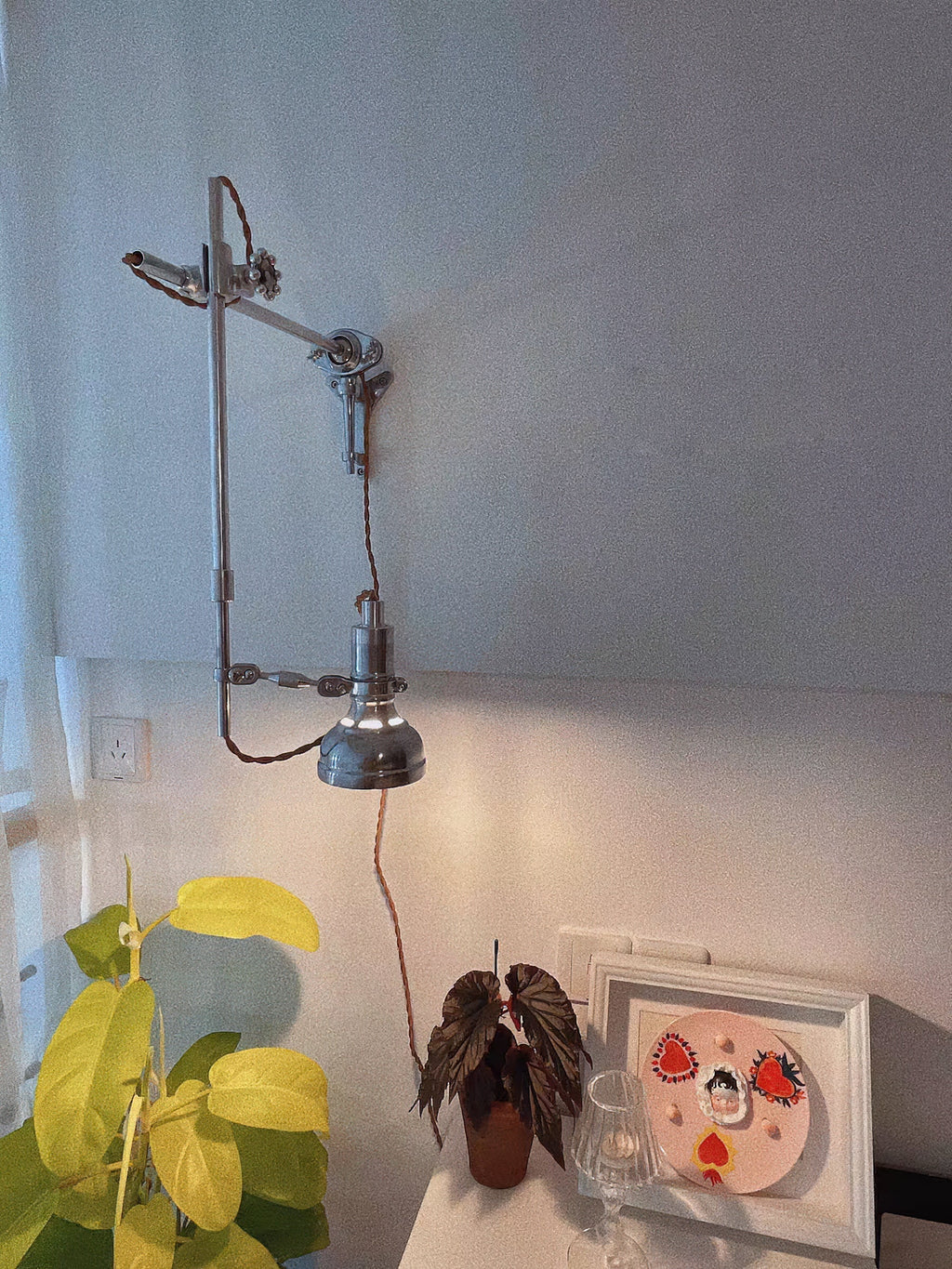 Lampe Murale en Métal Vintage Rocker Arm Allirora - Neutralighting