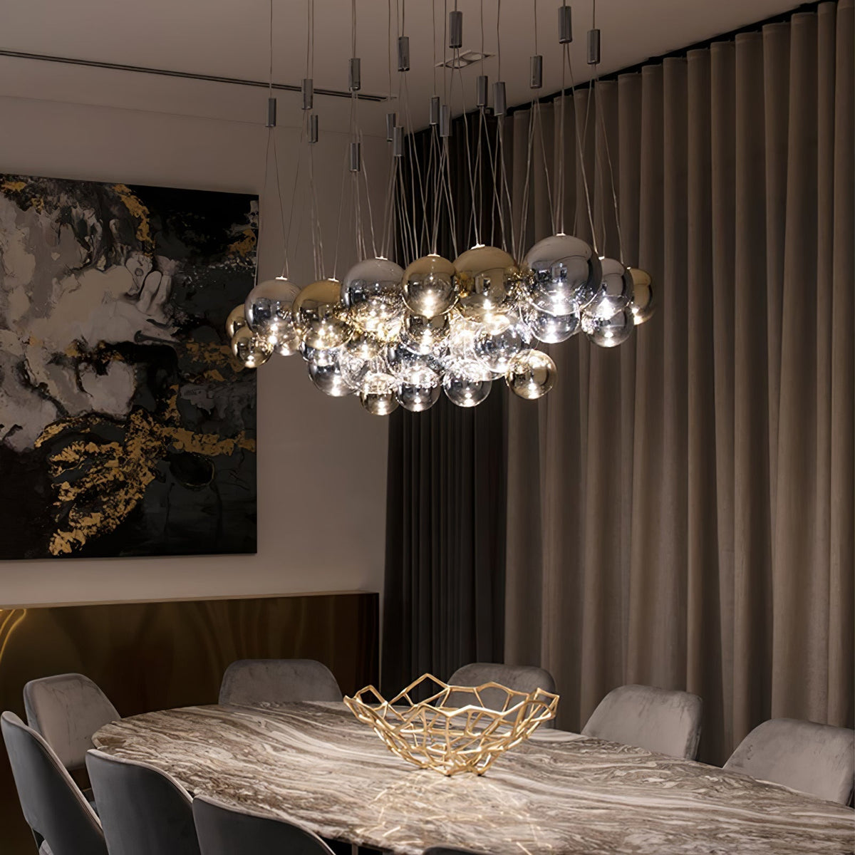 Thalirce Suspension Légèrement Luxueuse - Neutralighting