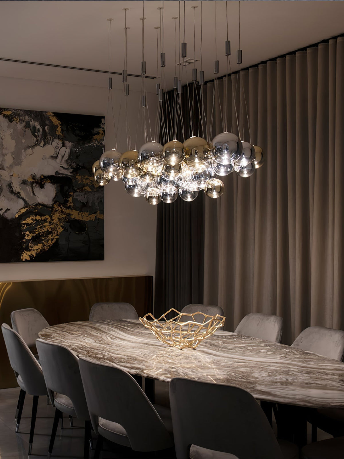 Thalirce Suspension Légèrement Luxueuse - Neutralighting