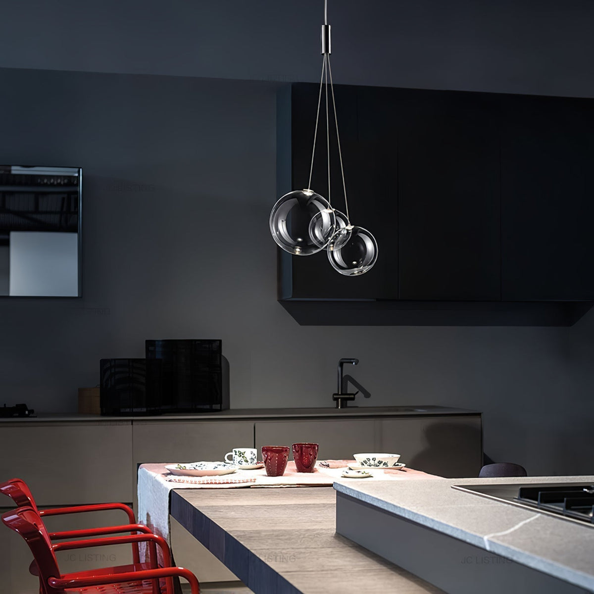 Thalirce Suspension Légèrement Luxueuse - Neutralighting