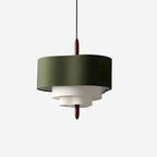 Ophel Lampe Suspendue en Tissu Vert - Neutralighting