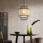 Evtheyra Premium Art Rotin Suspension - Neutralighting