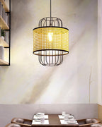 Evtheyra Premium Art Rotin Suspension - Neutralighting