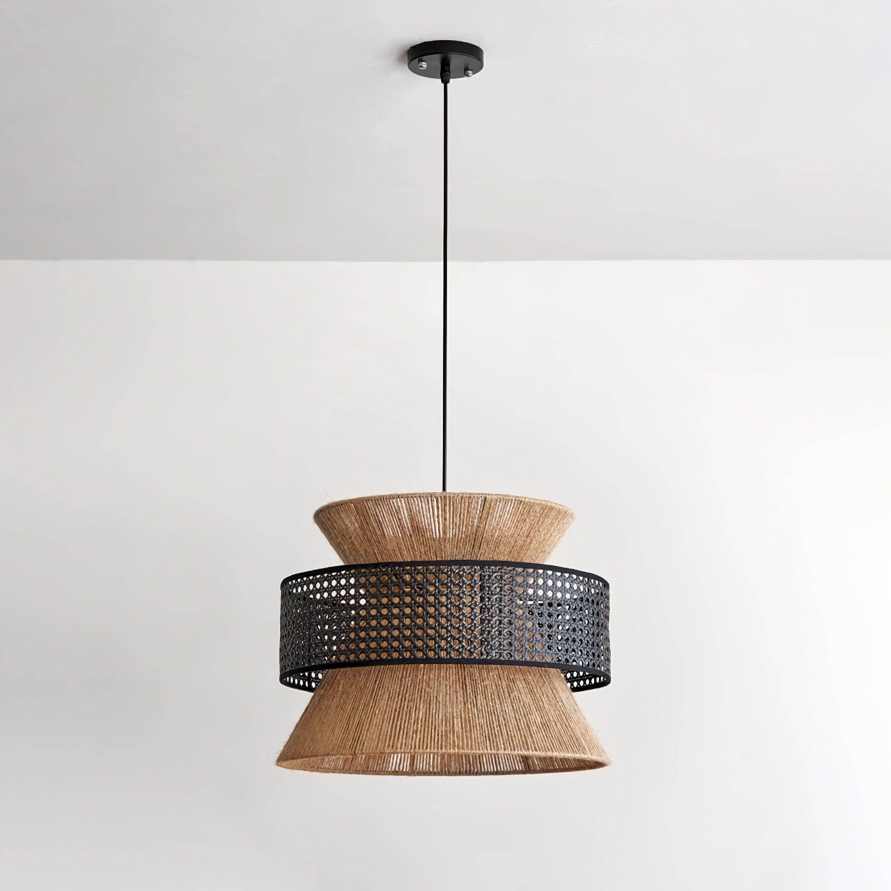 Aria Lampe Pendante Bambou Bohémienne - Neutralighting