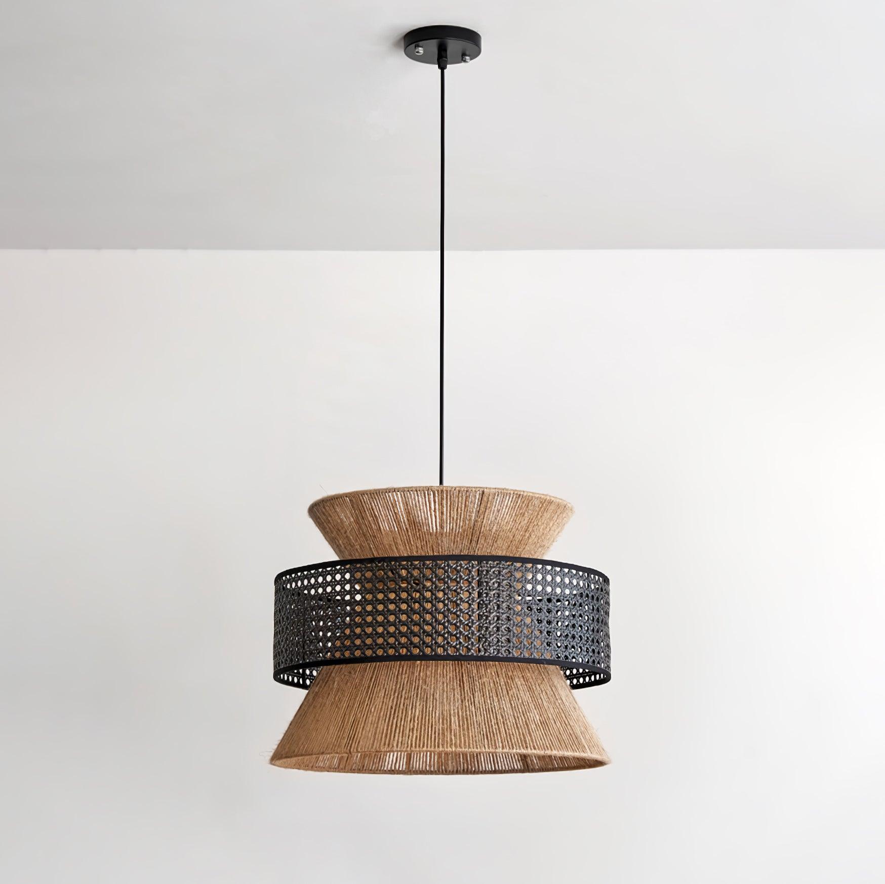 Aria Lampe Pendante Bambou Bohémienne - Neutralighting