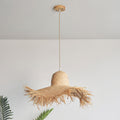 Zephyran Rotin Vintage Pendentif Lumière - Neutralighting