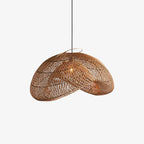 Juno Suspension style rustique en rotin - Neutralighting