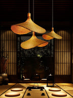 Marona Suspension Vintage en Rattan - Neutralighting