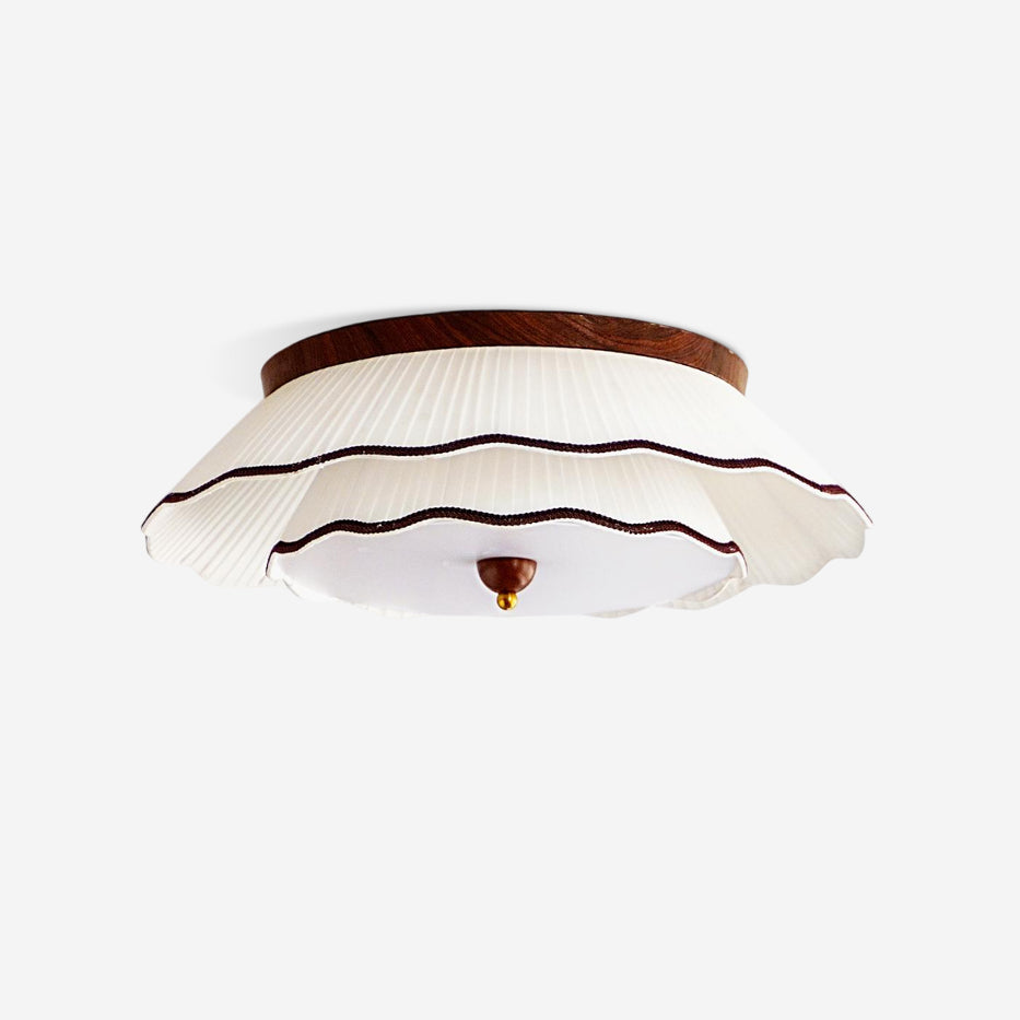 Ravelle Plafonnier Romantique Plissé - Neutralighting