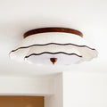 Ravelle Plafonnier Romantique Plissé - Neutralighting