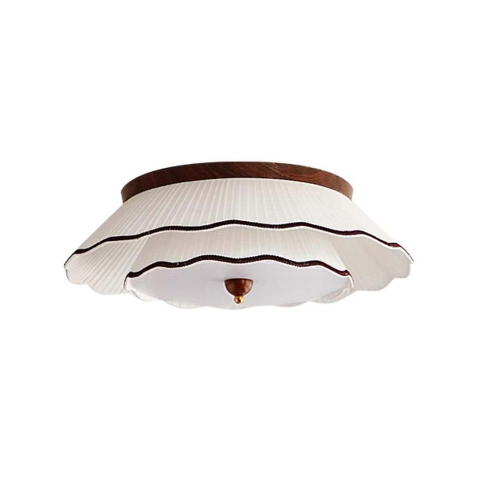 Ravelle Plafonnier Romantique Plissé - Neutralighting