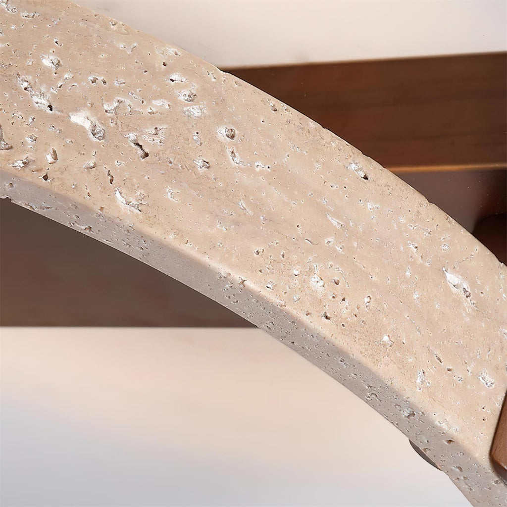 Ritta Lampe Plafonnier Travertin Naturel - Neutralighting