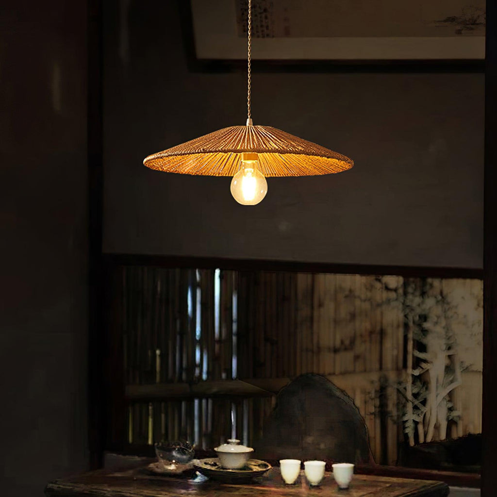 Sola Lampe Suspension Rattan - Neutralighting
