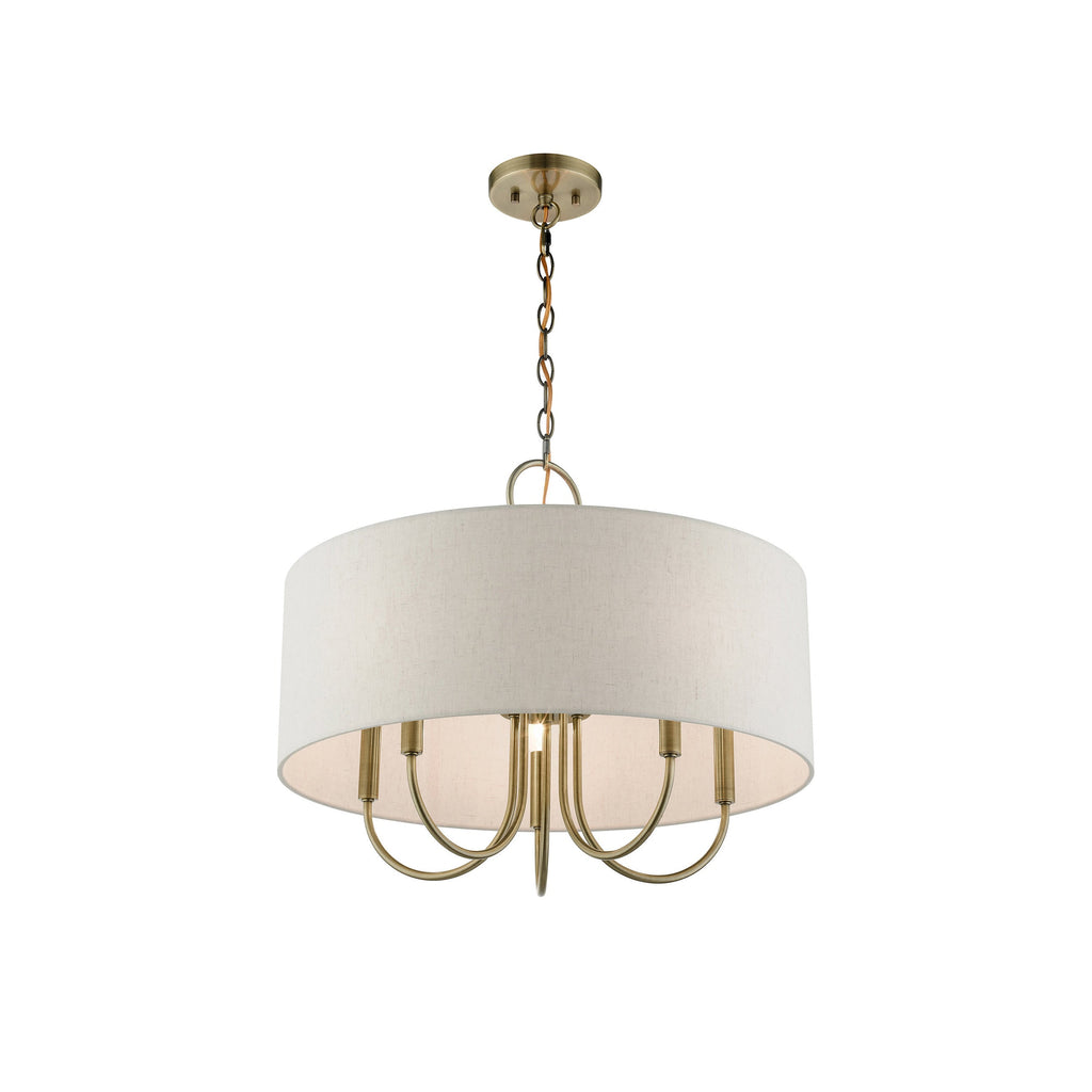 Chandelier en Tissu Vintage Classique Ovyneth - Neutralighting