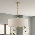 Chandelier en Tissu Vintage Classique Ovyneth - Neutralighting