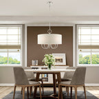 Chandelier en Tissu Vintage Classique Ovyneth - Neutralighting