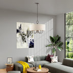 Chandelier en Tissu Vintage Classique Ovyneth - Neutralighting