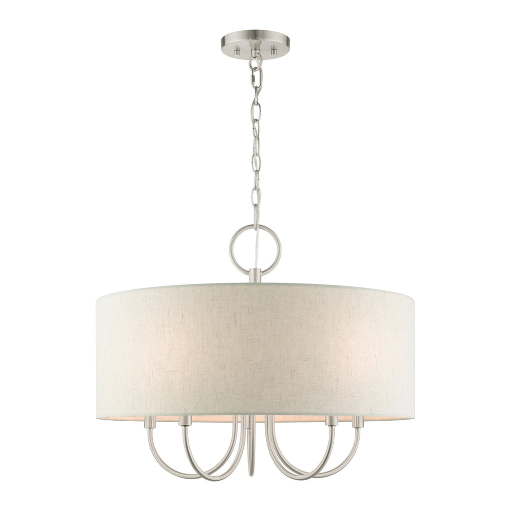 Chandelier en Tissu Vintage Classique Ovyneth - Neutralighting