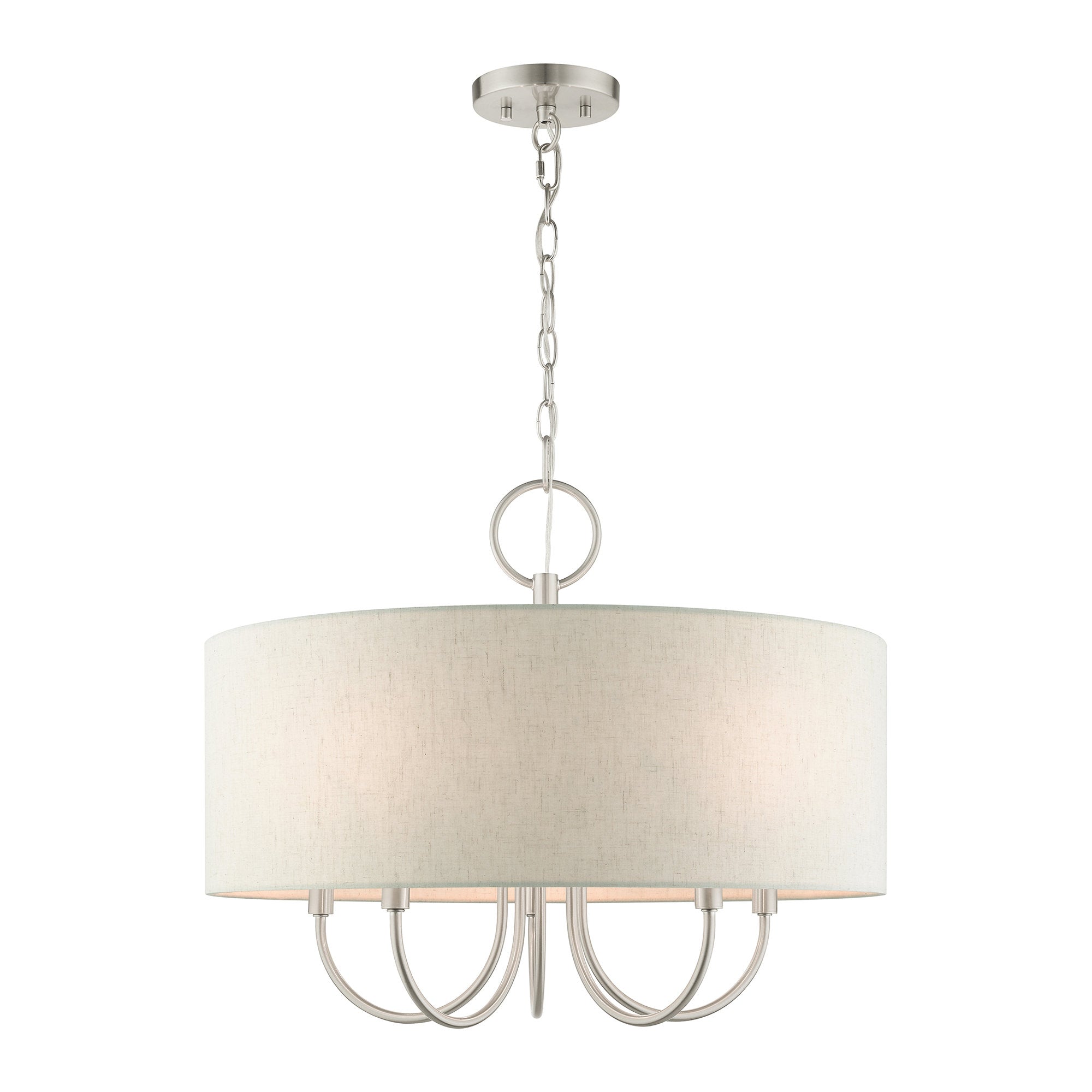 Chandelier en Tissu Vintage Classique Ovyneth - Neutralighting