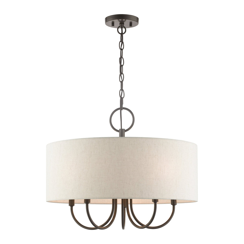 Chandelier en Tissu Vintage Classique Ovyneth - Neutralighting