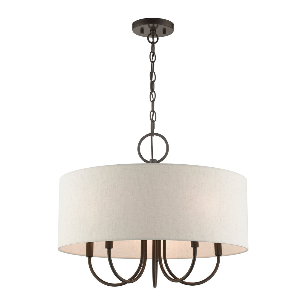 Chandelier en Tissu Vintage Classique Ovyneth - Neutralighting