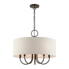 Chandelier en Tissu Vintage Classique Ovyneth - Neutralighting