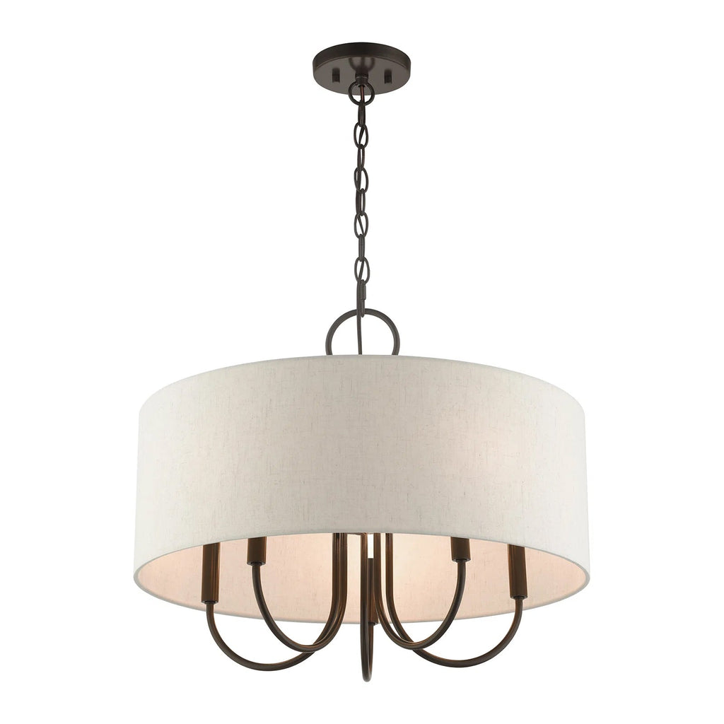 Chandelier en Tissu Vintage Classique Ovyneth - Neutralighting
